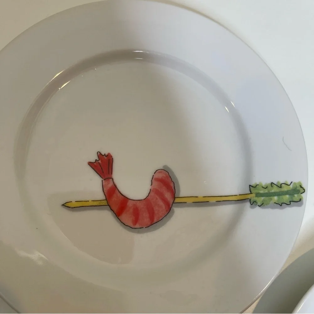 CRATE & BARREL Appetizer Plates 6.5